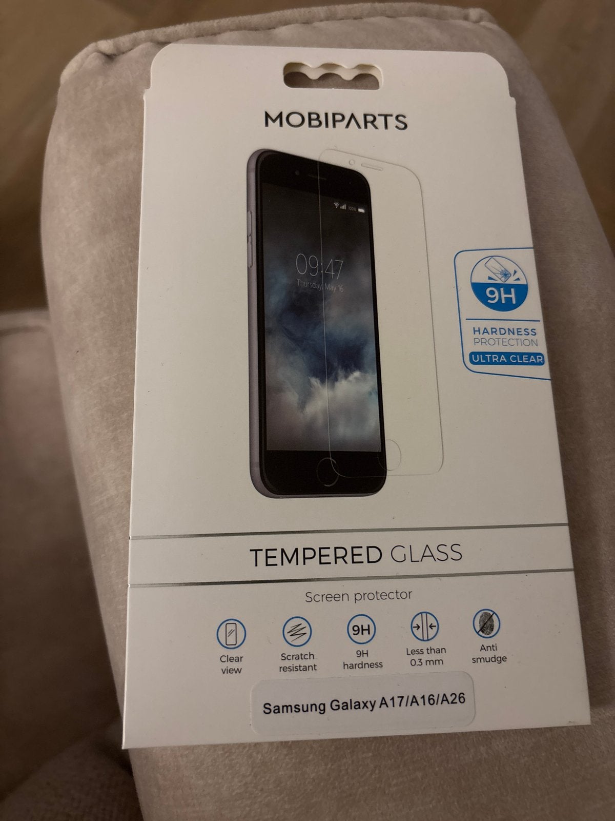 MobiParts Tempered Glass Samsung Galaxy A17/A16/A26, Ophalen of Verzenden, Nieuw, Bescherming, Samsung