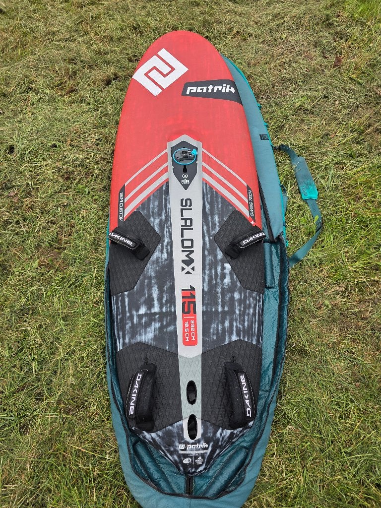 Patrik Slalom X 115 van 2026 (Surfplank), Minder dan 250 cm, Patrik Diethelm, 6.5 m² tot 8 m², Nieuw