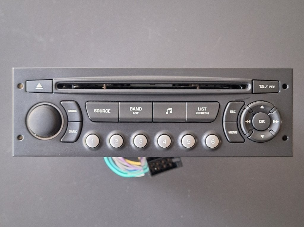 vintage Peugeot Citroen PSA RD4 N1 / N2 youngtimer autoradio, Ophalen of Verzenden, Gebruikt