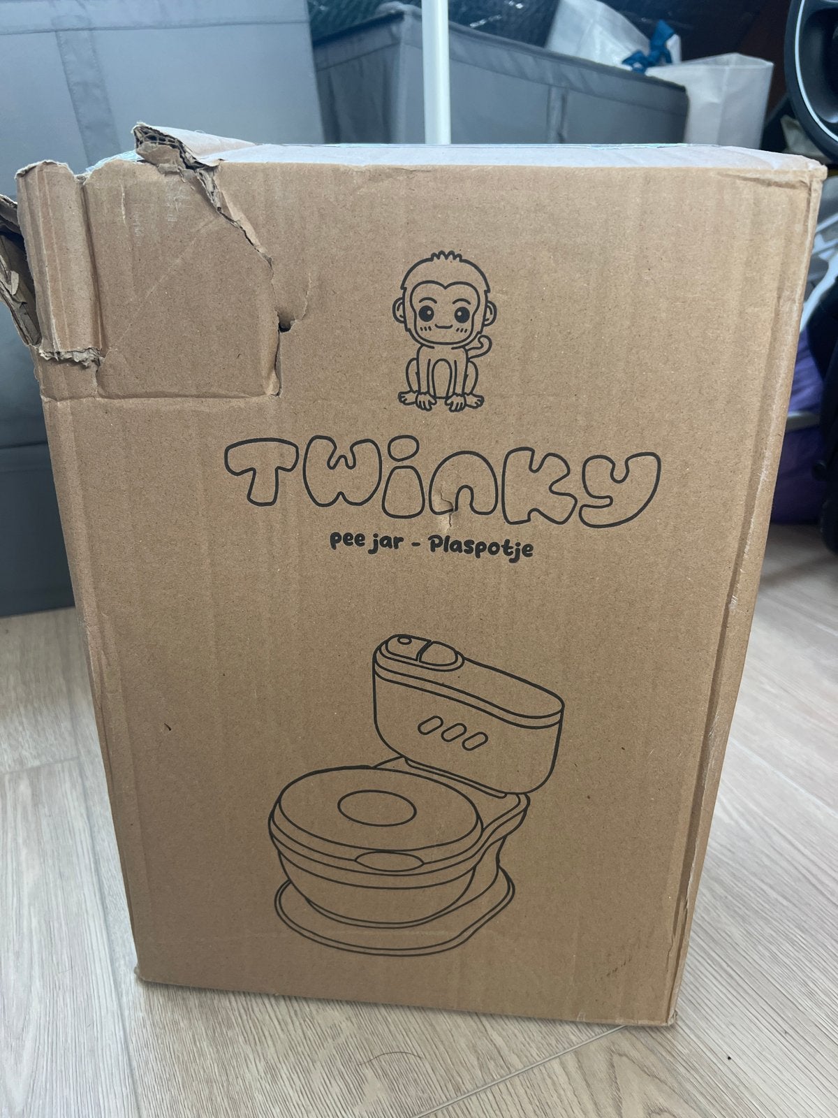 Twinky plaspotje met geluid - Nieuw in doos, Ophalen, Nieuw