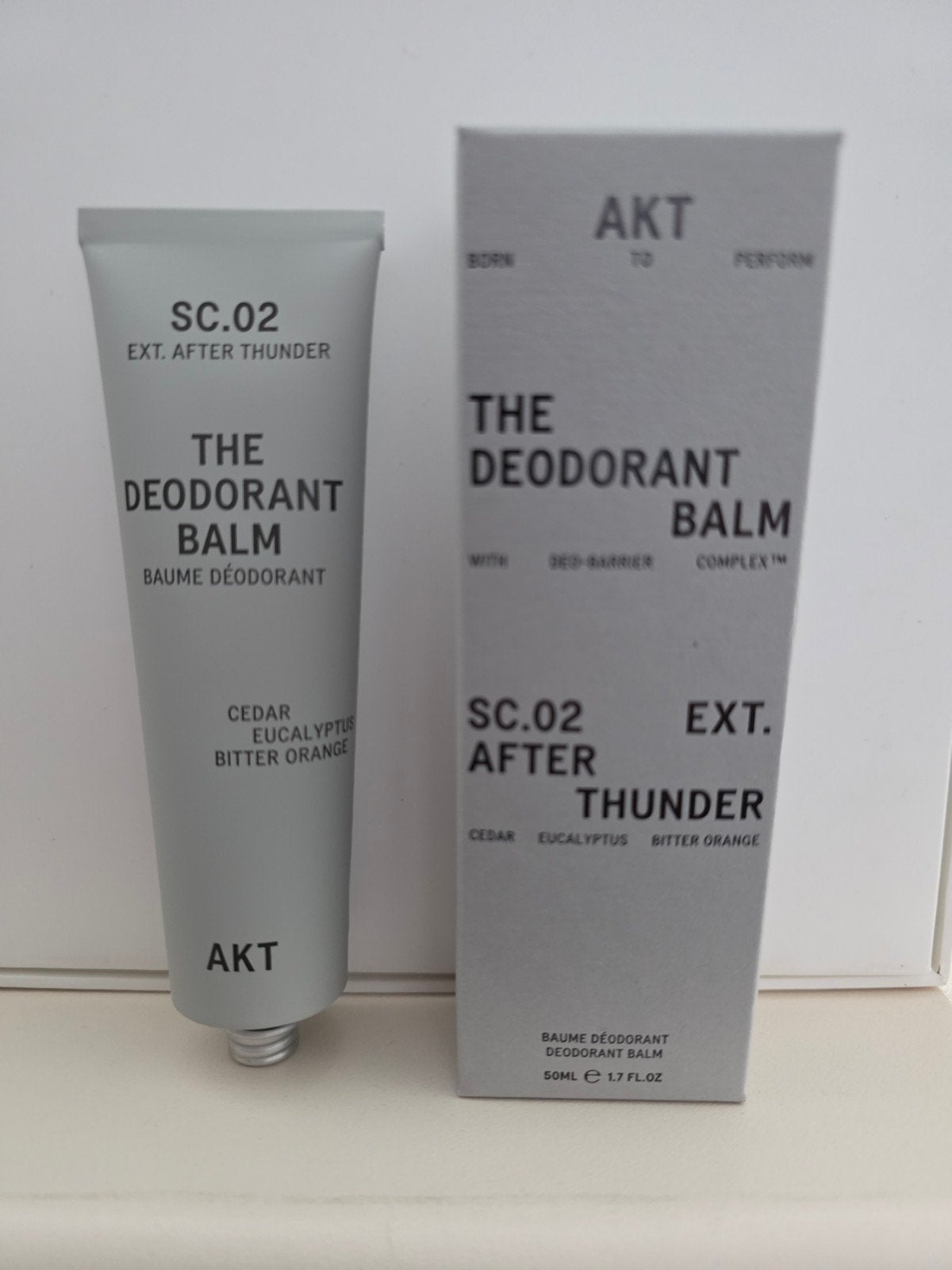AKT London - The Deodorant Balm - SC.02 AFTER THUNDER, Ophalen of Verzenden, Nieuw, Deodorant of Bodyspray