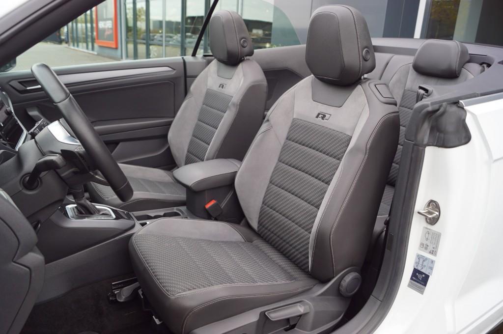 Volkswagen T-ROC CABRIO 1.5 TSI DSG R-Line 150pk/ Navi /20 I, Auto's, Volkswagen, 4 cilinders, 4 stoelen, Wit, 14 km/l