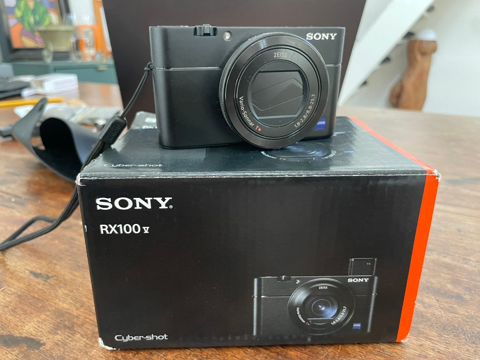 Sony RX100 v cybershot, Audio, Tv en Foto, Fotocamera's Digitaal, Compact, Ophalen of Verzenden, Zo goed als nieuw, Sony