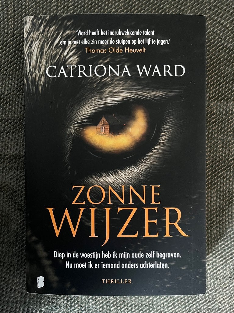 Catriona Ward - Zonnewijzer. (2023), Ophalen of Verzenden, Zo goed als nieuw, Catriona Ward