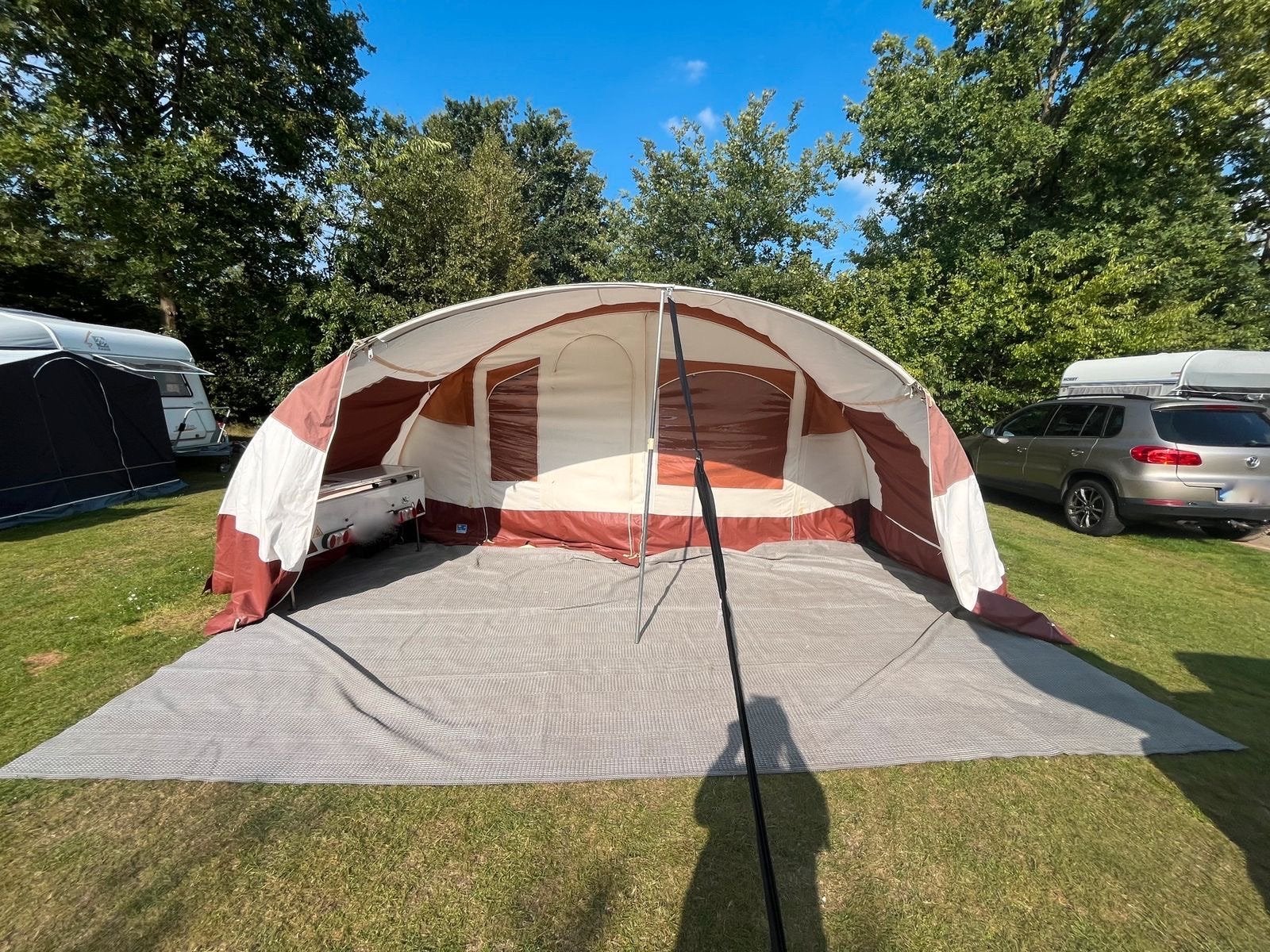 Jamet Dakota 2012 vouwwagen met keuken en veel ruimte, Caravans en Kamperen, Vouwwagens, Ophalen, Meerkleurig, Aanwezig, Meer dan 6