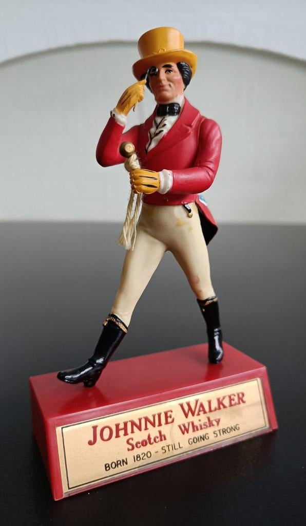 Johnnie Walker Scotch Whisky beeldje - Vintage, Ophalen of Verzenden, Gebruikt, Gebruiksvoorwerp