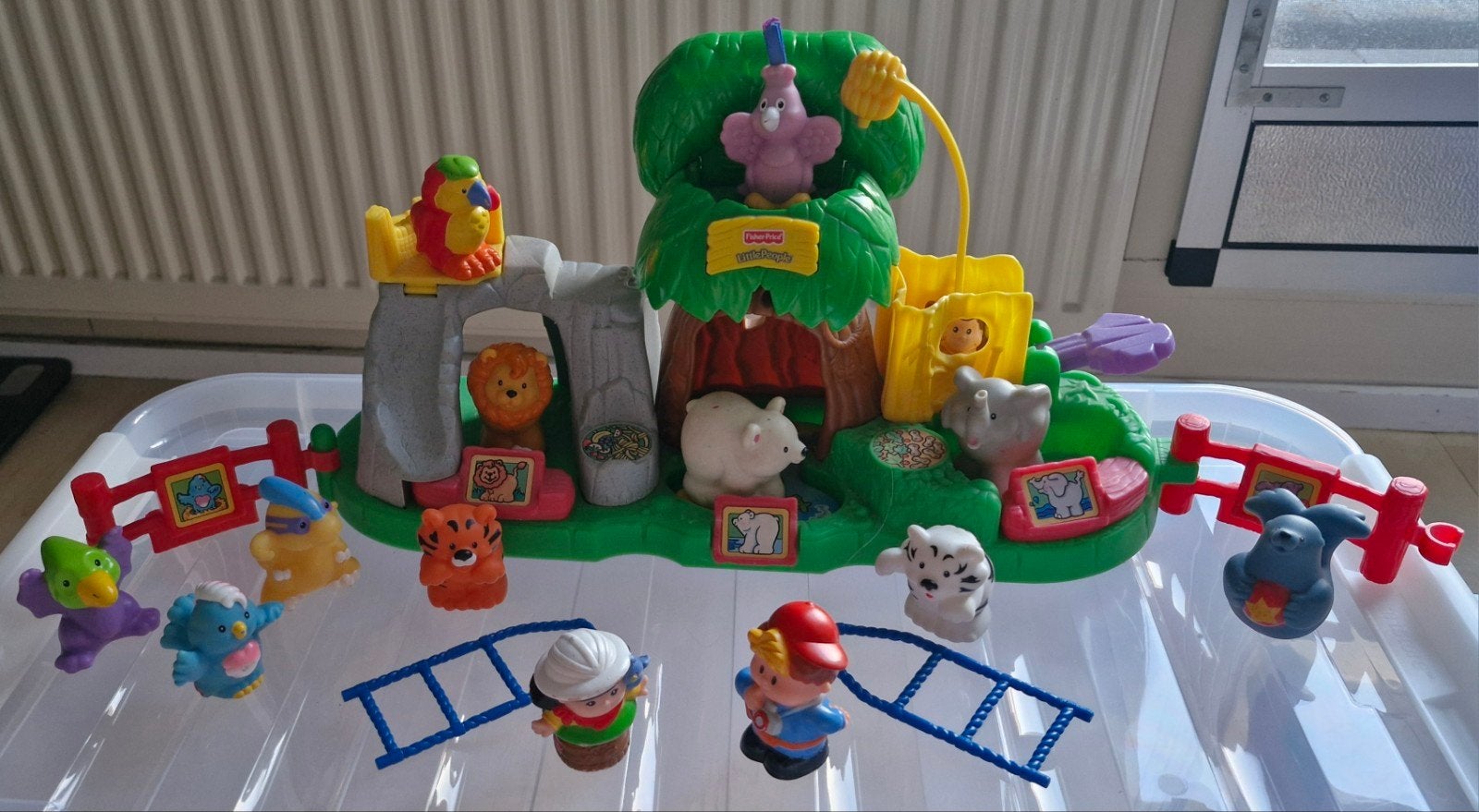 Fisher-Price Little People Dierentuin Speelset, Ophalen, Zo goed als nieuw, Overige typen