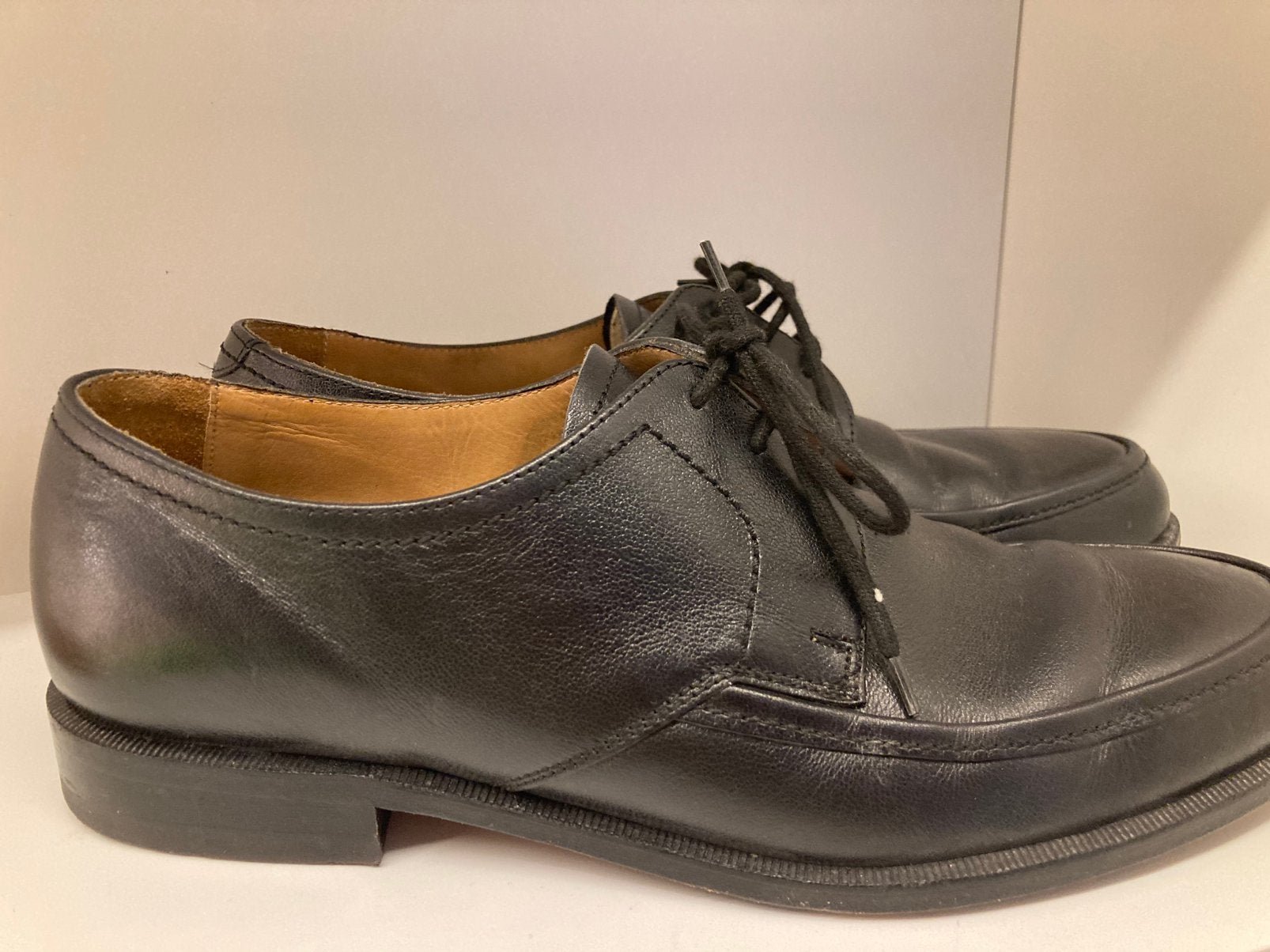 van Lier veterschoenen maat 42 zgan, Kleding | Heren, Schoenen, Verzenden, Zwart, Zo goed als nieuw, Veterschoenen
