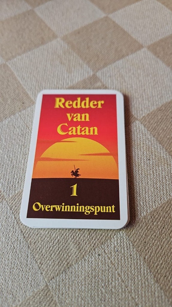 bordspel onderdelen Catan steden en Ridders redder kaartjes, Een of twee spelers, Ophalen of Verzenden, Nieuw, 999 Games