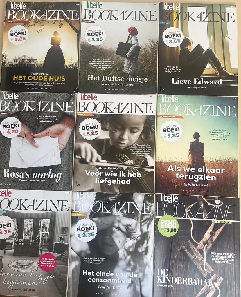 10 Bookazine Romans - oa Benedict Wells, Sarah McCoy, Boeken, Ophalen of Verzenden, Zo goed als nieuw