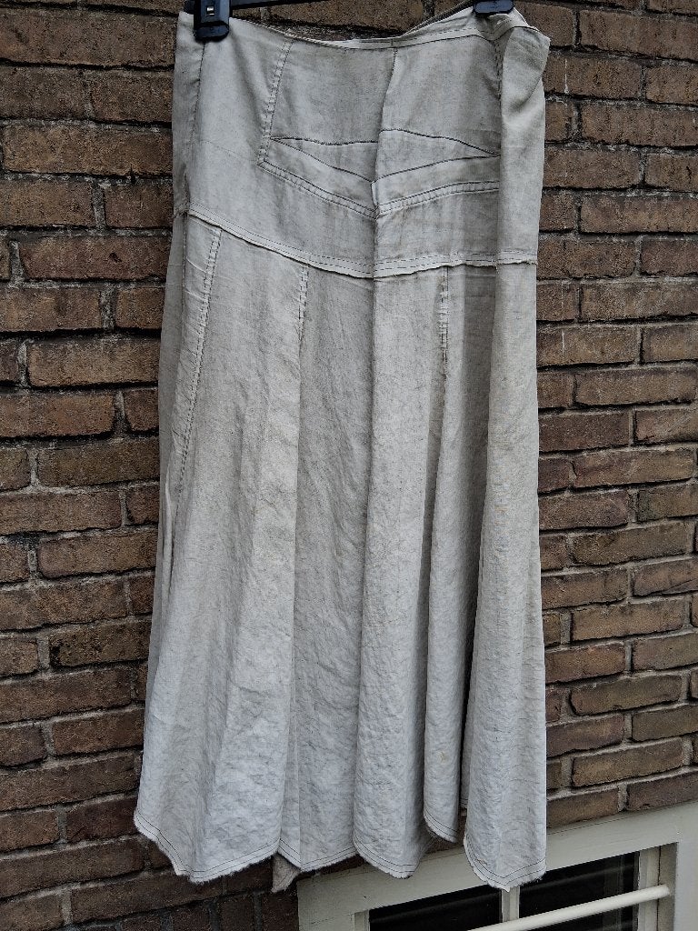 lange rok, Beige, Maat 42/44 (L), Nieuw, Ophalen of Verzenden
