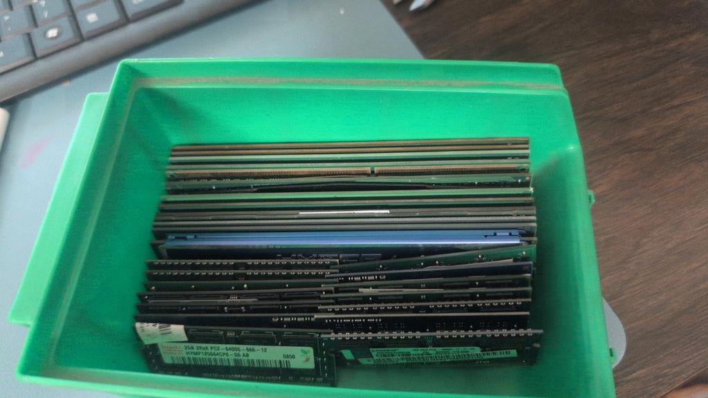 RAM geheugen DDR2, DDR3 en DDR4 (desktop en laptop), Ophalen of Verzenden, Gebruikt, Overige soorten, Desktop