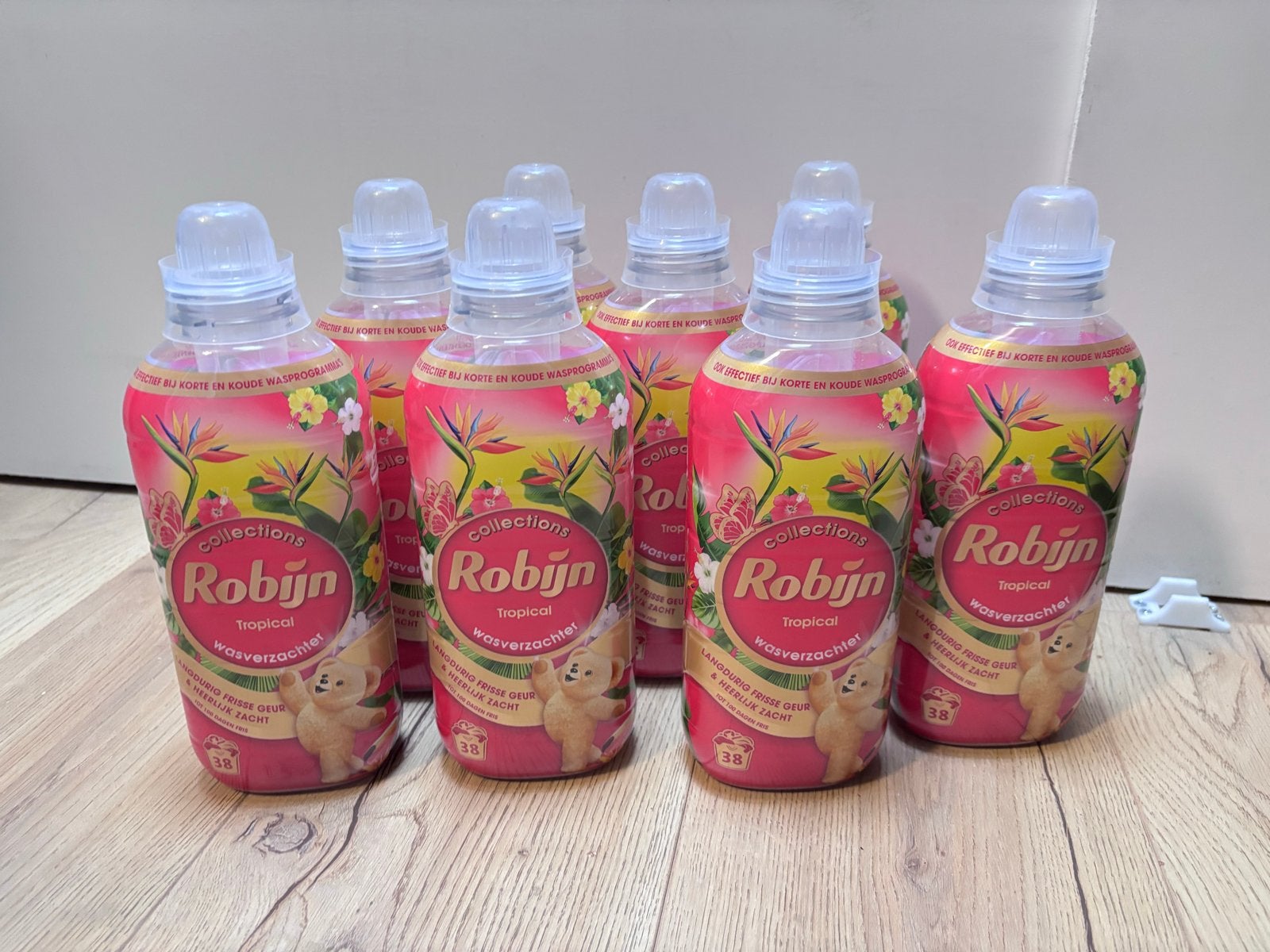 Robijn Collections Tropical Wasverzachter - 8 flessen, Ophalen of Verzenden