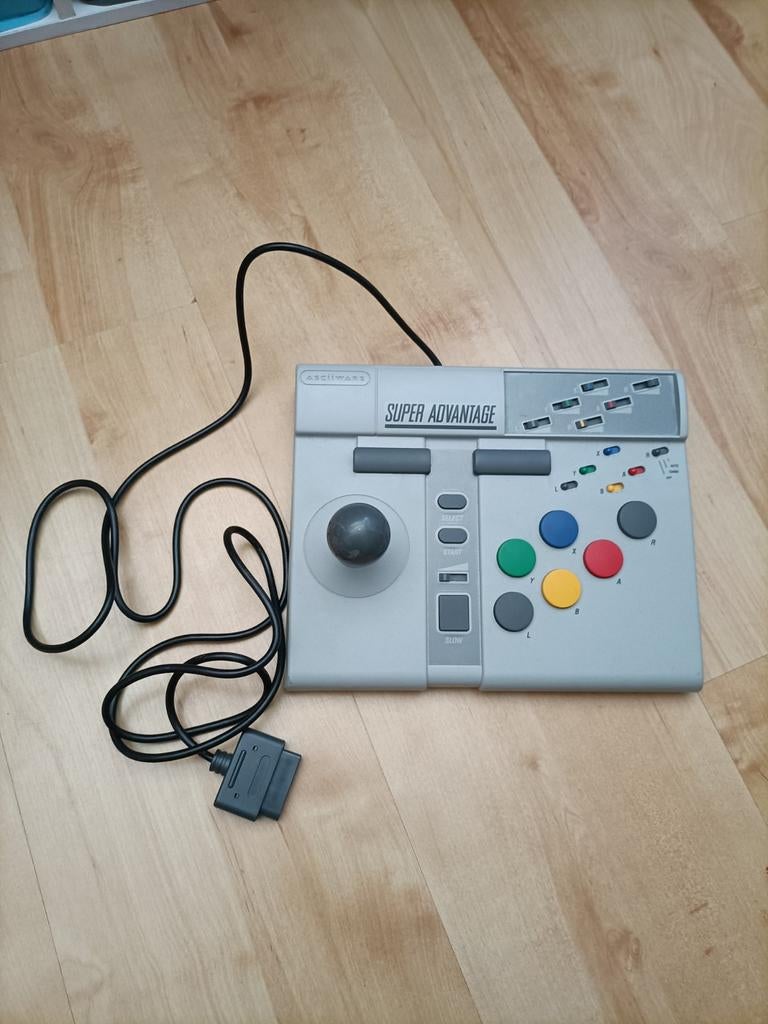 ASCIIWARE Super Advantage Joystick voor SNES, Ophalen of Verzenden, Overige merken, Gebruikt