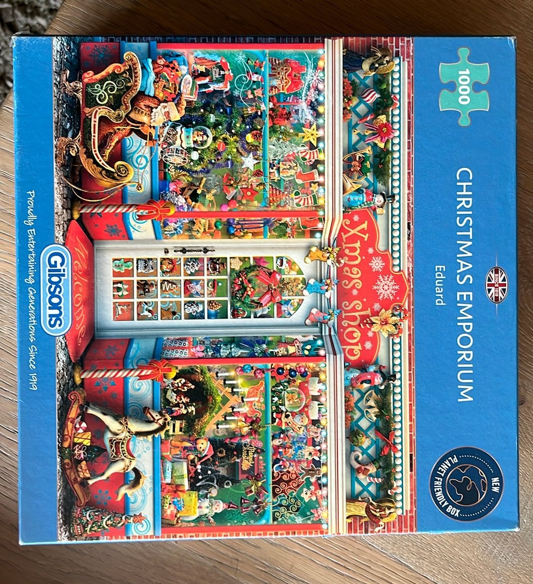 Leuke puzzel van Gibsons, 1000 stukjes!, Ophalen of Verzenden, 500 t/m 1500 stukjes, Zo goed als nieuw, Legpuzzel