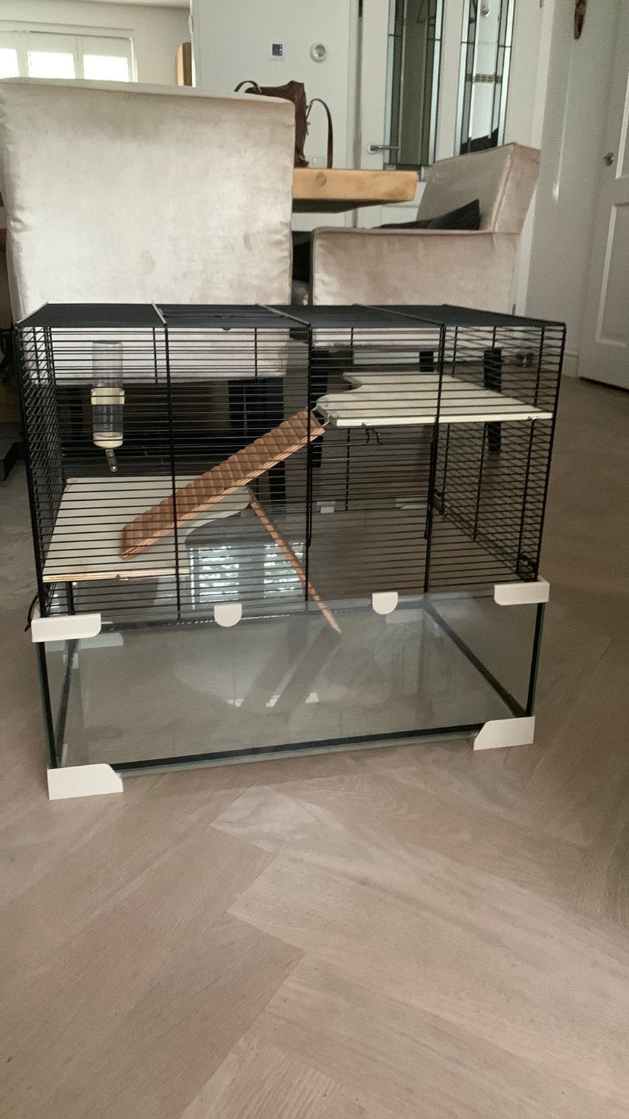 Hamsterhok, Dieren en Toebehoren, Minder dan 75 cm, Zo goed als nieuw, Ophalen, Minder dan 60 cm