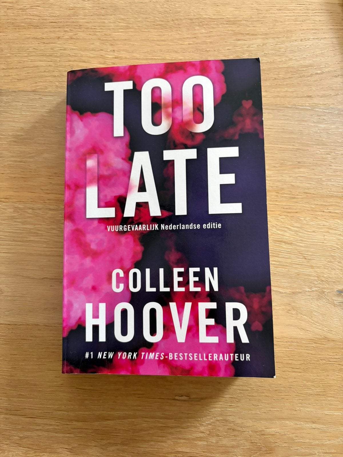 Too Late Colleen Hoover Nederlands, Boeken, Ophalen of Verzenden, Zo goed als nieuw, Nederland
