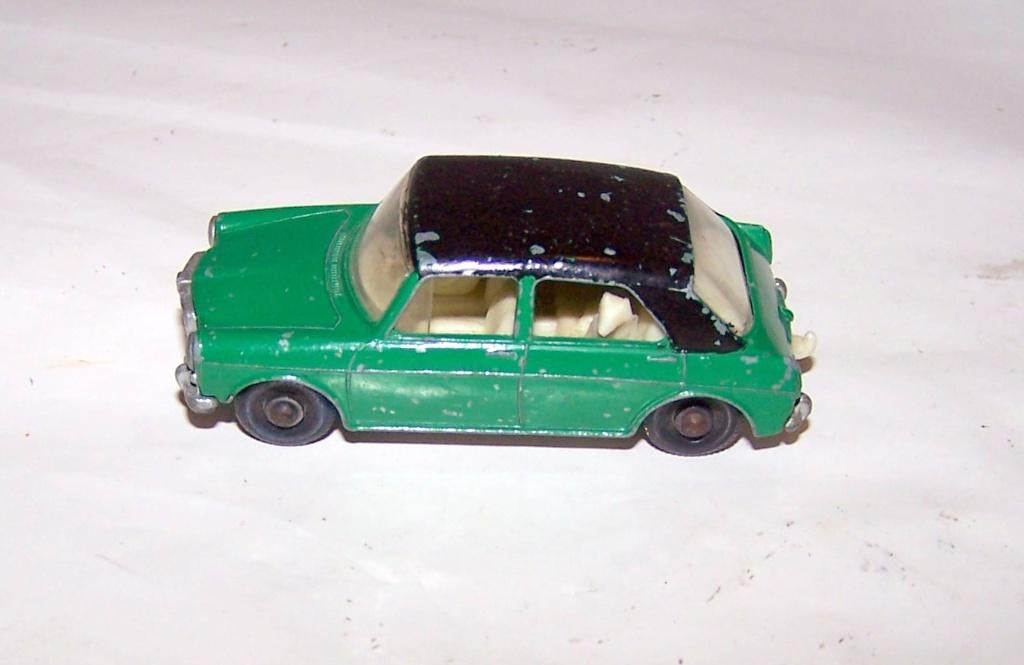 Vintage Matchbox no 64 MG 1100. Izgs., Ophalen of Verzenden, Zo goed als nieuw, Auto