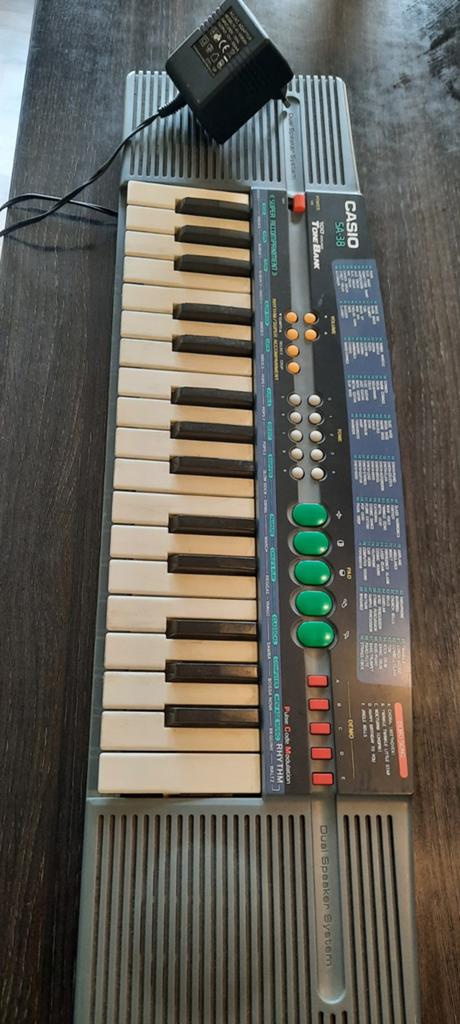 Casio SA-38A Mini Toetsenbord - Vintage Synthesizer, Ophalen, Gebruikt, Overige aantallen, Casio