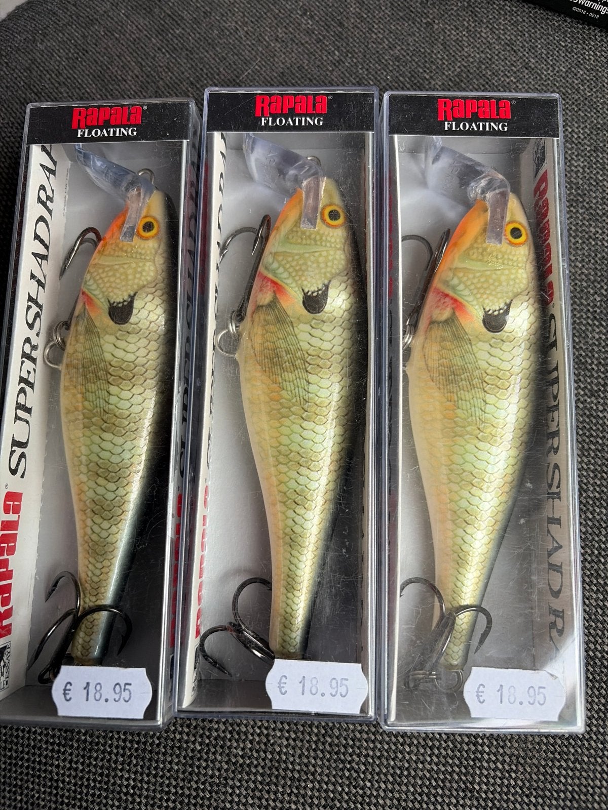 Rapala Super Shad Rap SSR-14 Kunstaas - Nieuw in verpakking, Ophalen of Verzenden, Nieuw, Kunstaas