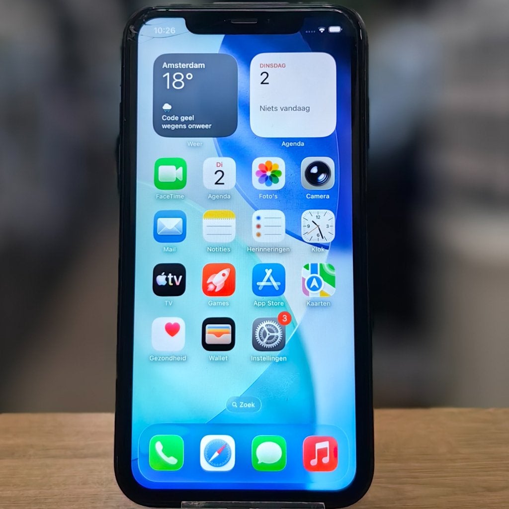 Apple iPhone 11 64GB 100% Zwart - In Prima Staat, Telecommunicatie, Mobiele telefoons | Apple iPhone, Zo goed als nieuw