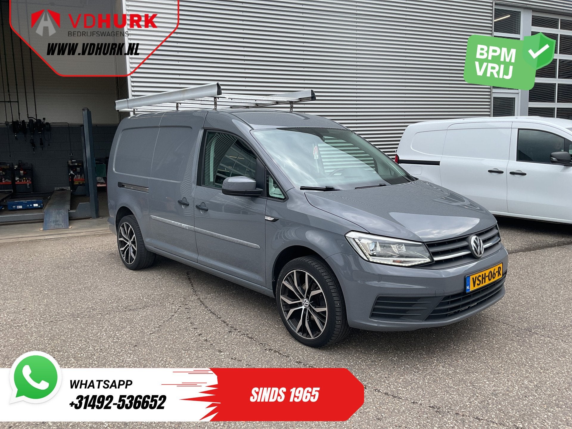 Volkswagen Caddy Maxi 2.0 TDI 100 pk DSG Aut. APK 1-'27/ Rie, Stof, Gebruikt, Euro 6, 4 cilinders