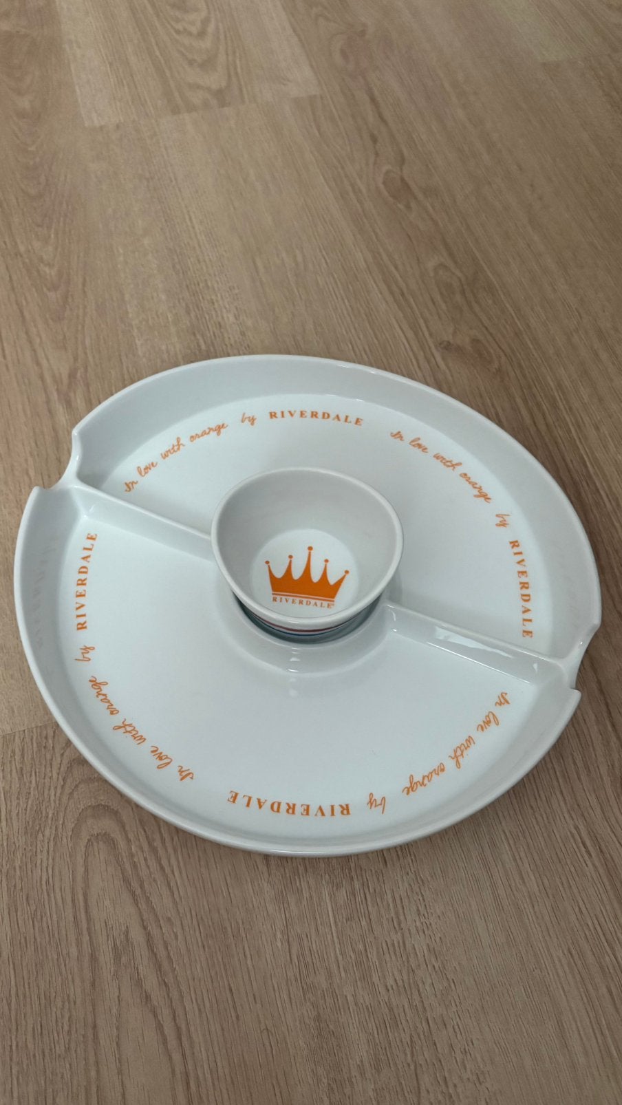 Riverdale schaal, Huis en Inrichting, Keuken | Servies, Keramiek, Ophalen of Verzenden, Overige stijlen, Schaal of Schalen