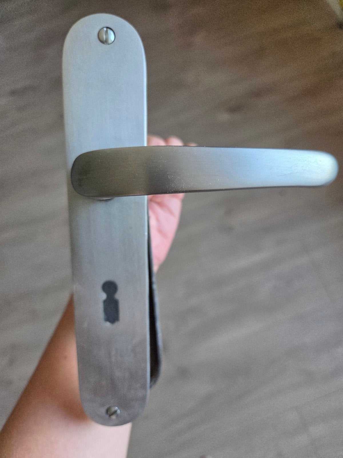 7x deurklink set, Doe-het-zelf en Verbouw, Hang- en Sluitwerk, Ophalen of Verzenden, Gebruikt, Klink of Kruk