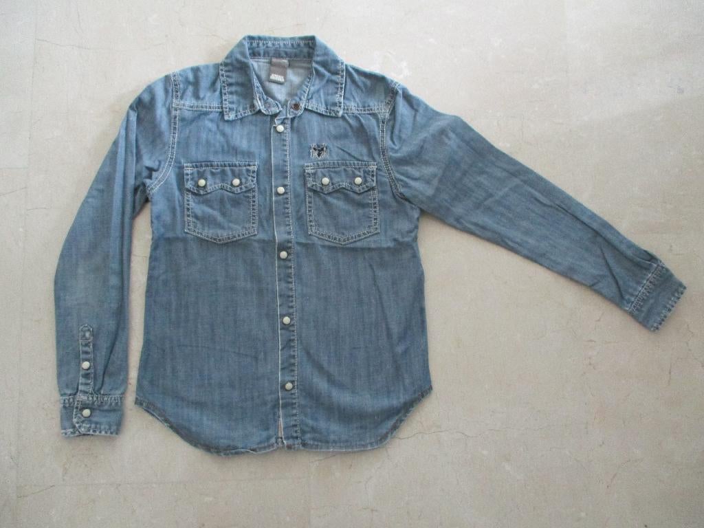 Zeer mooie bloes met lange mouwen, Ophalen of Verzenden, Zo goed als nieuw, Jongen, Overhemd of Blouse