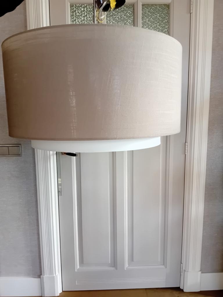 Zgan. Mooie hanglamp van Rietveld lampen., Ophalen, Zo goed als nieuw