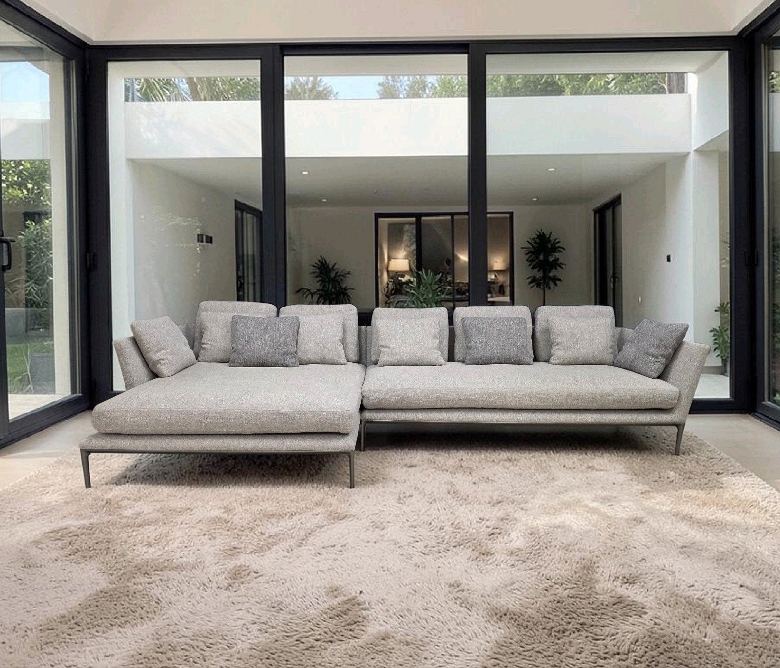 B&B Italia Atoll design bank chaise longue Antonio Citterio, Ophalen of Verzenden