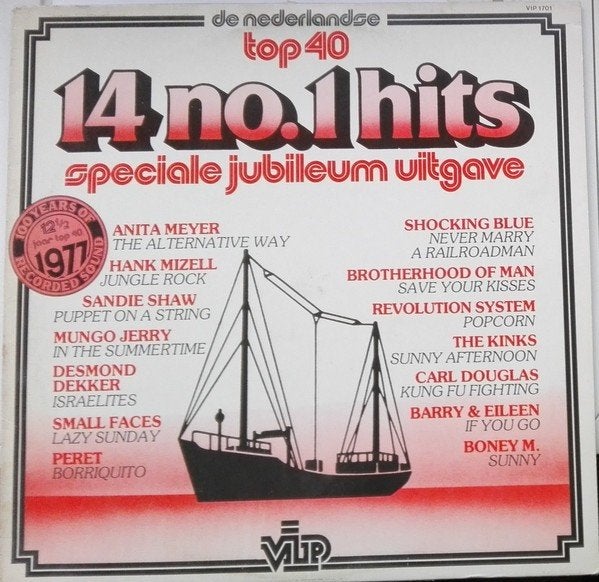 14 no. 1 hits speciale jubileumuitgave, LP, Gebruikt, Pop, Ophalen of Verzenden