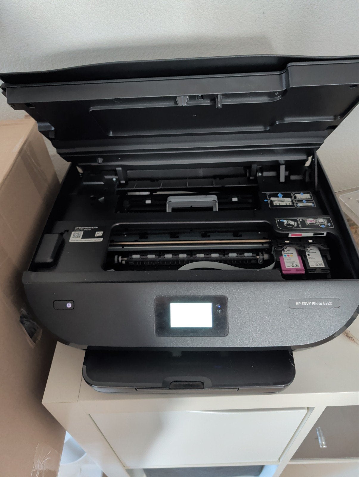 HP ENVY Photo 6220 All-in-One Printer - Zo goed als nieuw, Kleur printen, Inkjetprinter, All-in-one, Draadloos
