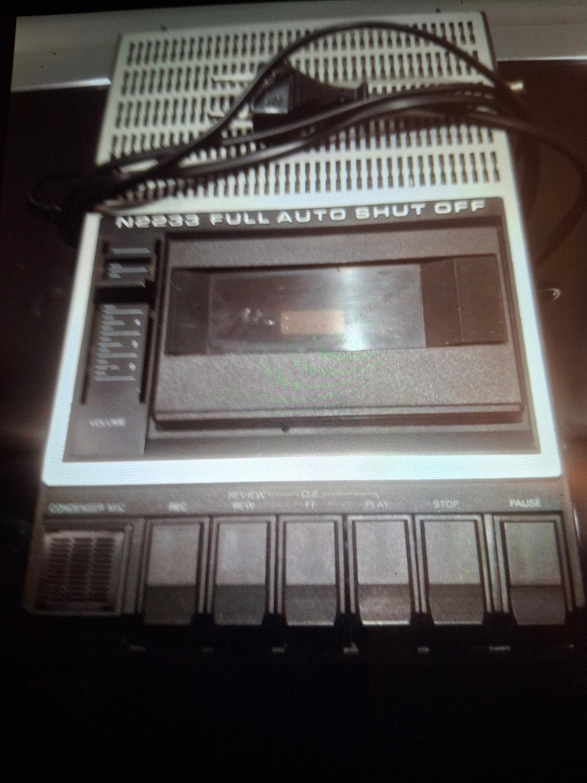 Vintage Philips N2233 cassette-voicerecorder, Ophalen of Verzenden