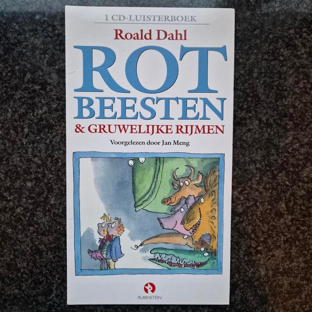 Roald Dahl - Rotbeesten & Gruwelijke Rijmen (Luisterboek), Boeken, Ophalen of Verzenden, Zo goed als nieuw, Roald Dahl, 6 tot 12 maanden