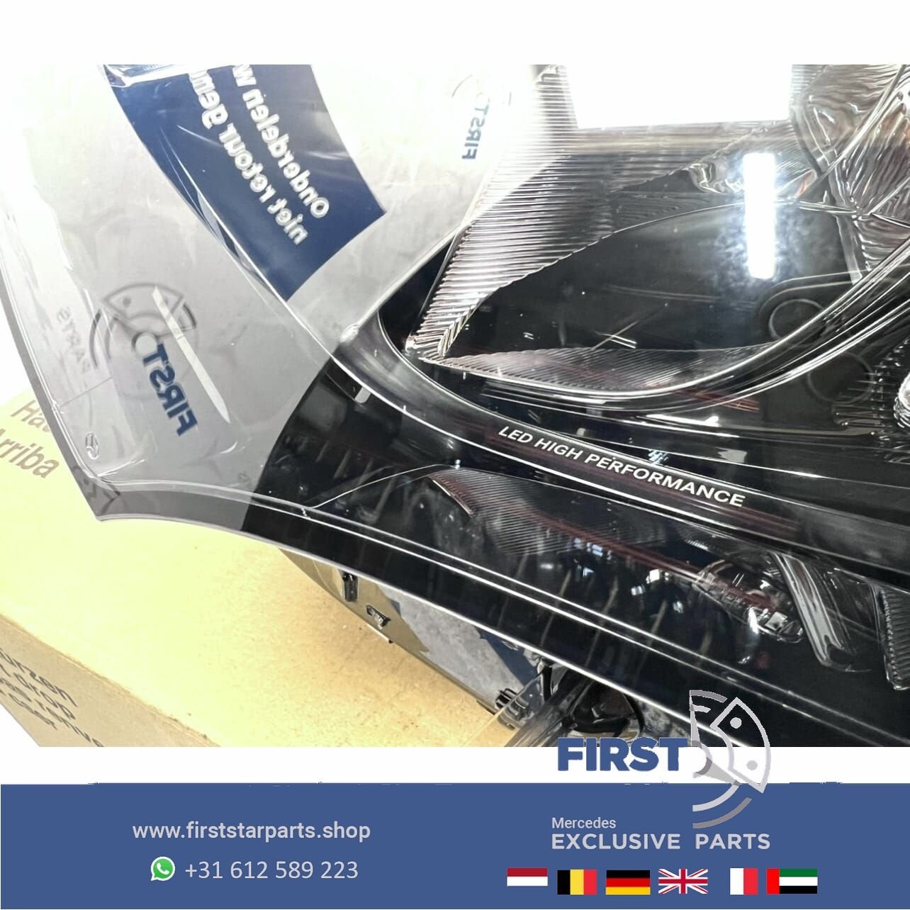 MERCEDES EQE W295 X294 LED KOPLAMP LINKS A2959060700 HIGH PE, Gebruikt, -, Ophalen of Verzenden, -