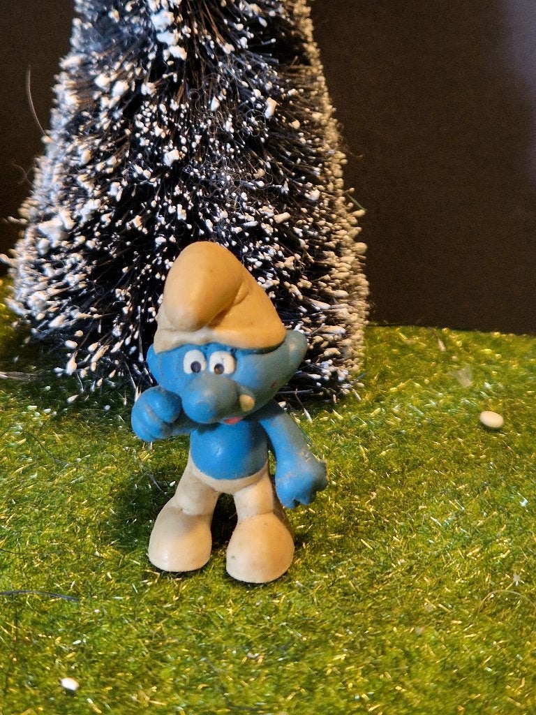 Smurf 18, Verzamelen, Ophalen of Verzenden, Gebruikt, Overige Smurfen, Poppetje, Figuurtje of Knuffel