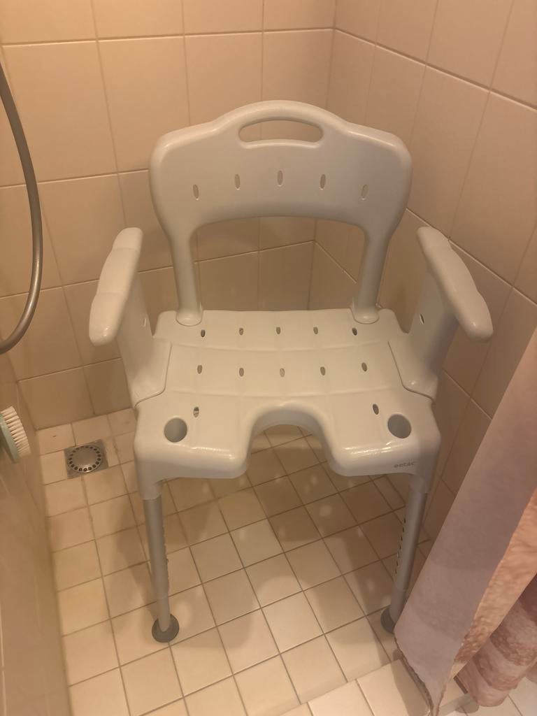 Douche stoel, Ophalen of Verzenden, Zo goed als nieuw