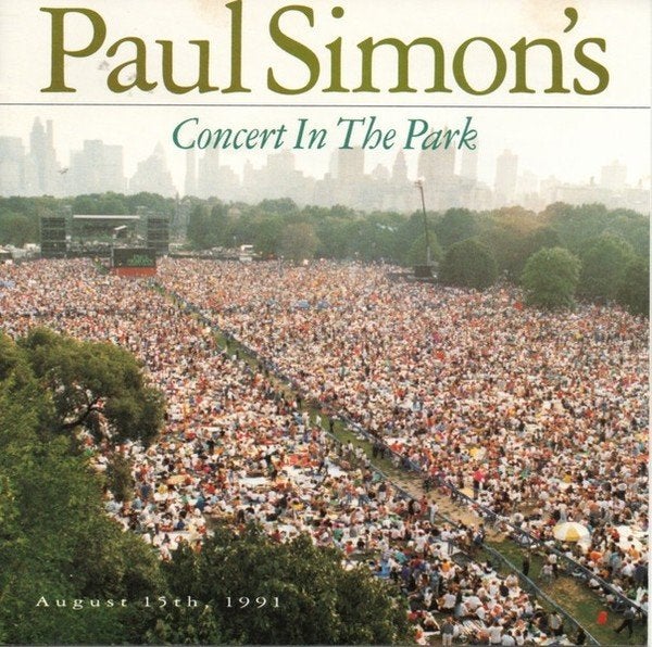 Paul Simon's Concert In The Park (August 15th, 1991) 2xCD, Gebruikt, Boxset, Pop, Ophalen of Verzenden