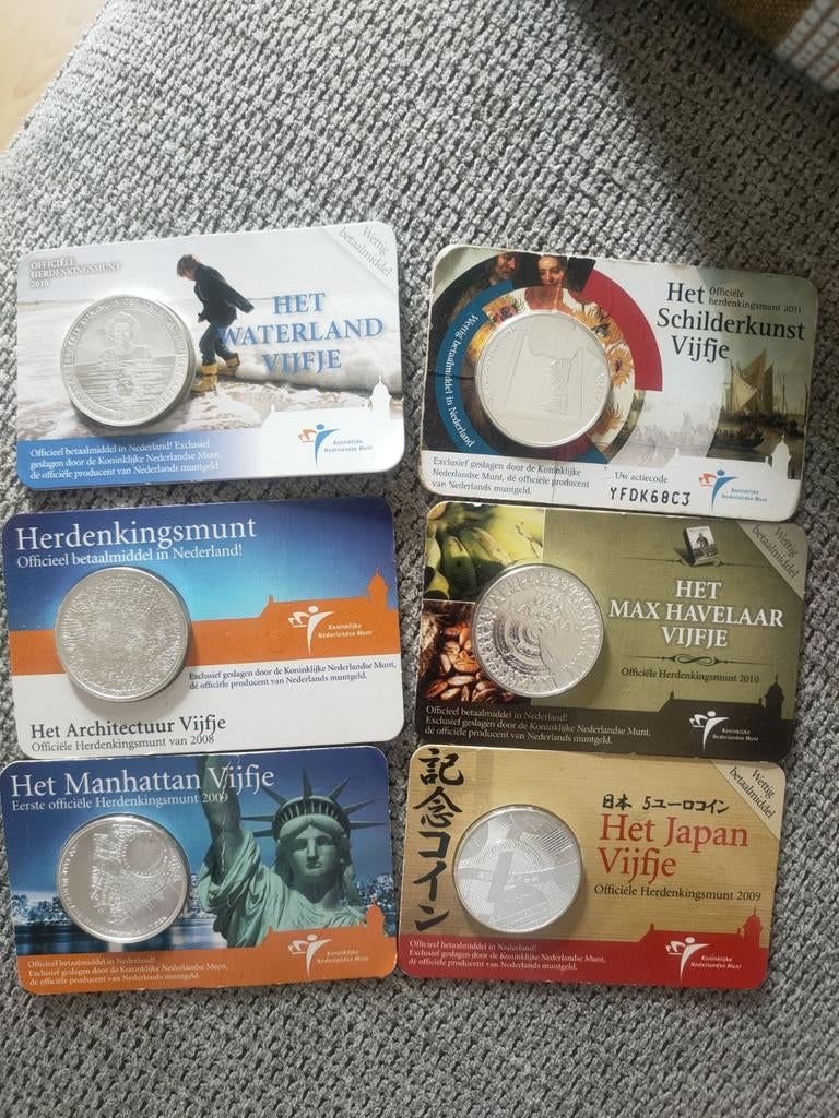 Herdenkingsmunten, Ophalen of Verzenden, Koningin Beatrix, Euro's