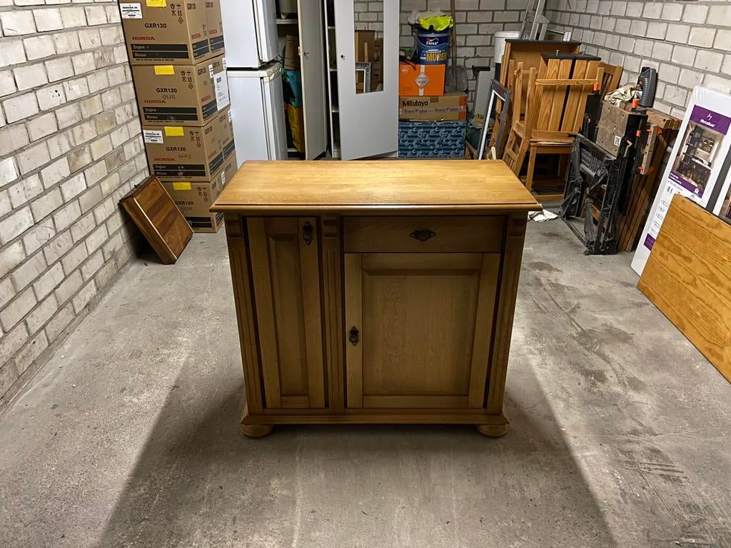 TV meubel hout, Ophalen, 50 tot 100 cm, Zo goed als nieuw, Minder dan 100 cm