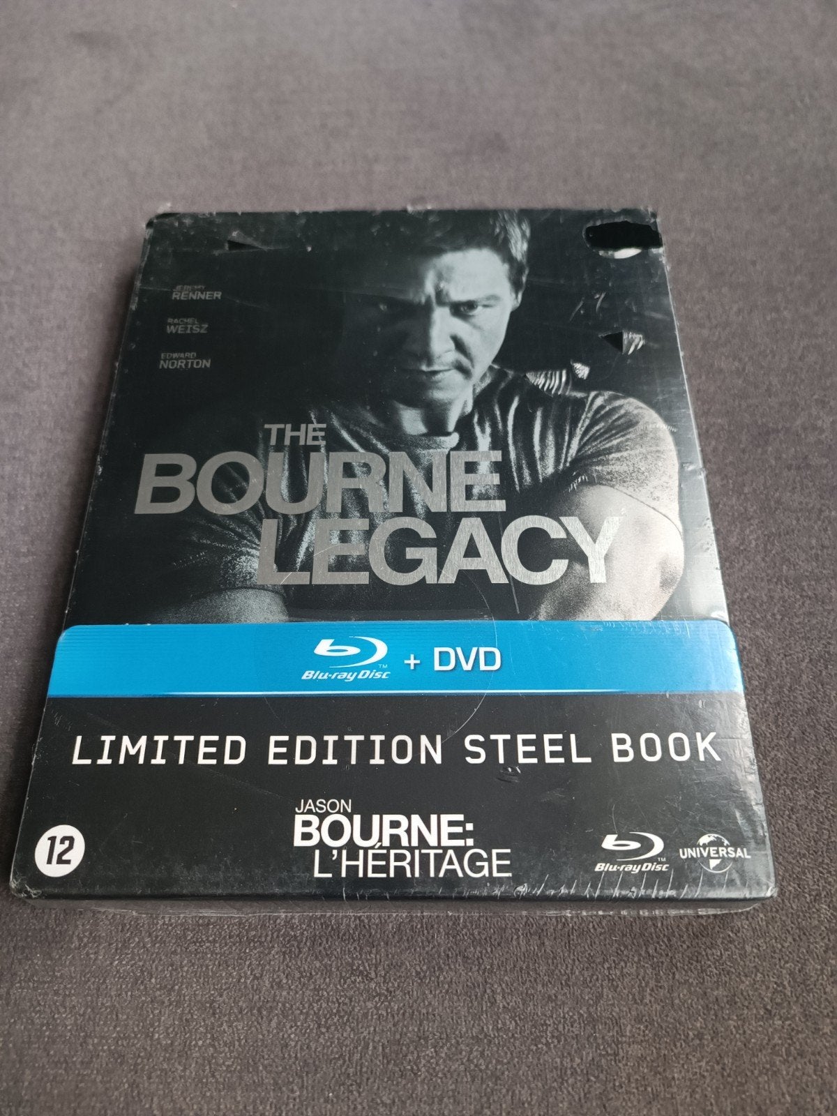 The Bourne legacy steelbook - bluray, Cd's en Dvd's, Blu-ray, Ophalen of Verzenden, Zo goed als nieuw, Actie