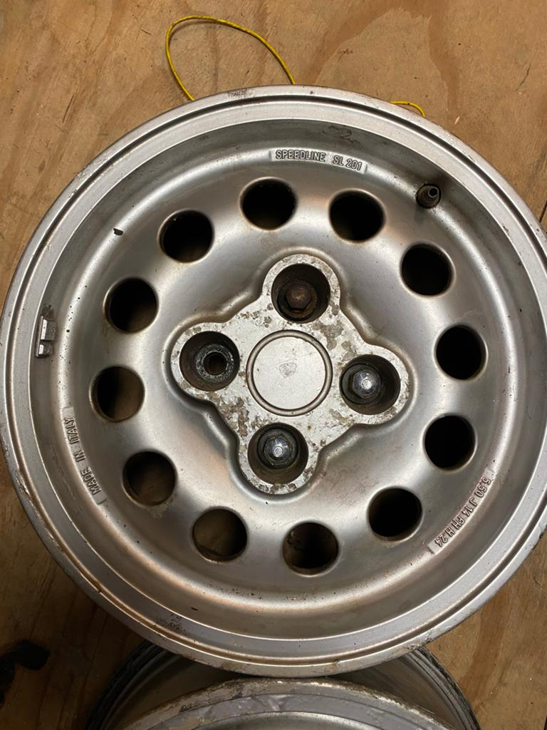 Peugeot Speedline sl 201 Velgen 14 inch - 205 GTI, 14 inch, Gebruikt, Velg(en), Ophalen of Verzenden