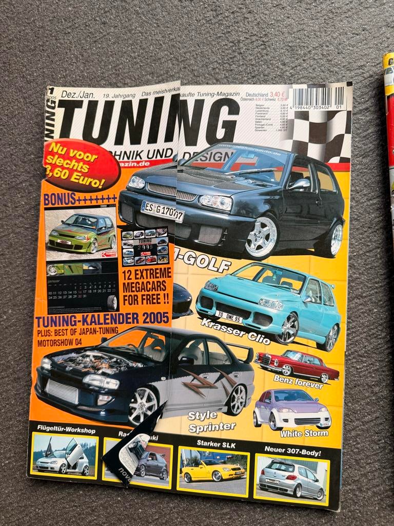 Volkswagen Tuning Magazine met Posters, Ophalen of Verzenden, Gelezen, Volkswagen