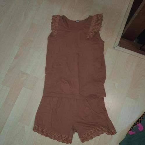 158 zomer set, Kinderen en Baby's, Kinderkleding | Maat 158, Verzenden, Zo goed als nieuw, Meisje, Setje