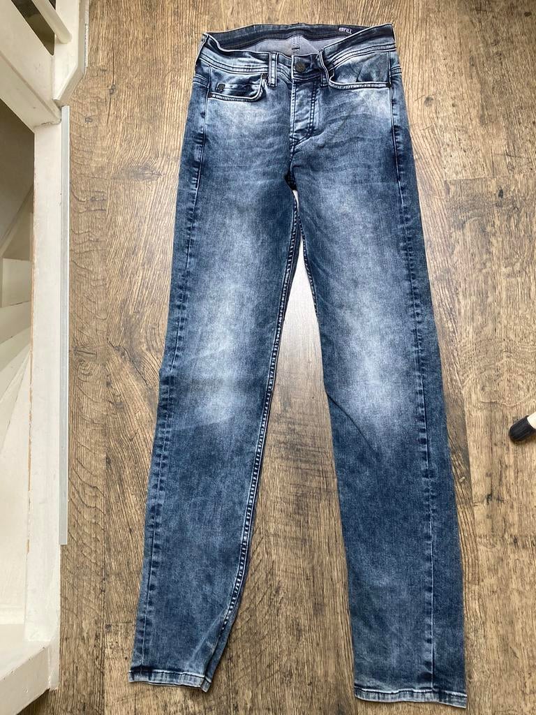Spijkerbroek Refill maat 27/32, Ophalen, Zo goed als nieuw, Blauw, Overige jeansmaten
