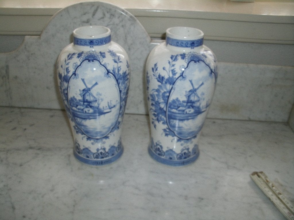 ser 3 2 oude vazen 26x11,5, Antiek en Kunst, Ophalen of Verzenden