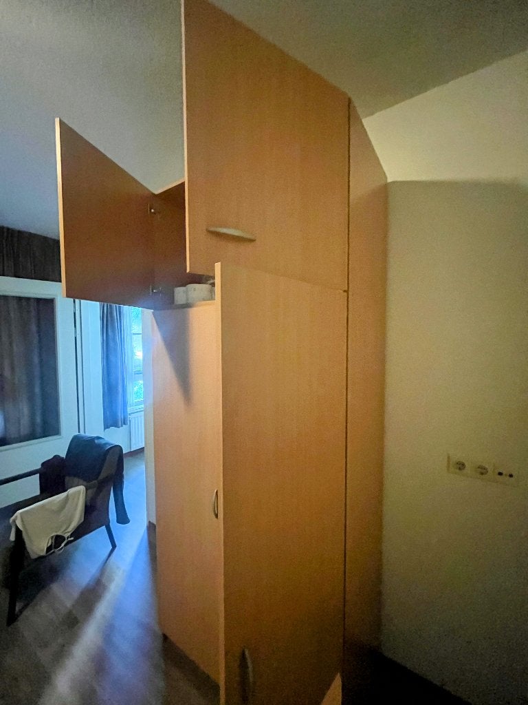 Hang-legkast, Huis en Inrichting, Kasten | Kledingkasten, Gebruikt, 200 cm of meer, 50 tot 100 cm, Grenenhout