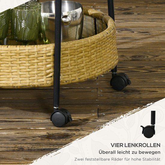 Serveerwagen – Trolley – Bakkerskar – Barwagen – Buitenwagen, Corvance B.V., Verzenden, Nieuw, Corvancebol@gmail.com
