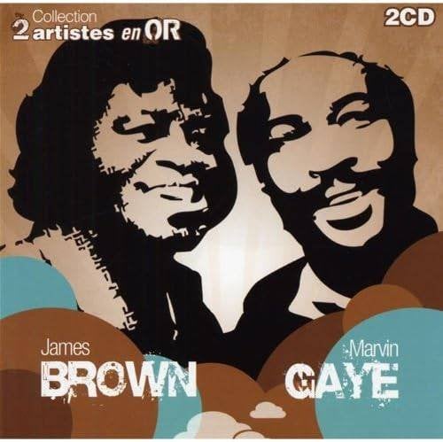 James Brown & Mavin Gaye 2XCD, Verzenden, Zo goed als nieuw, Pop, Album